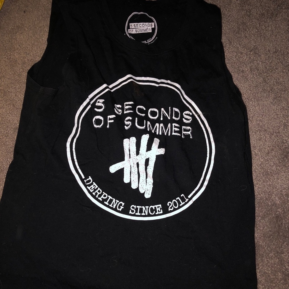 5 seconds of summer tank top
